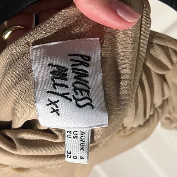 Nasty Gal Tan Mini Dress - Picture 4 of 4